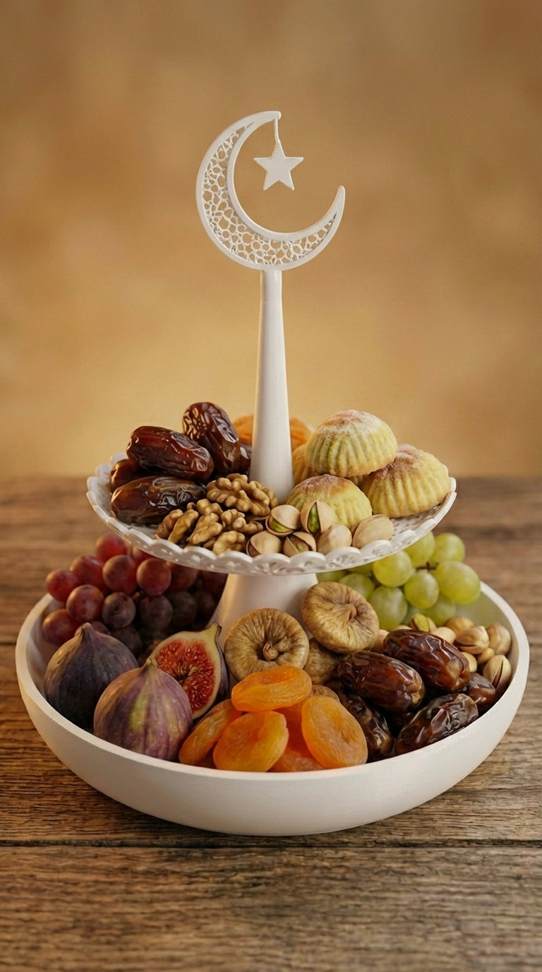 Crescent Grace – Ramadan Serving Stand
