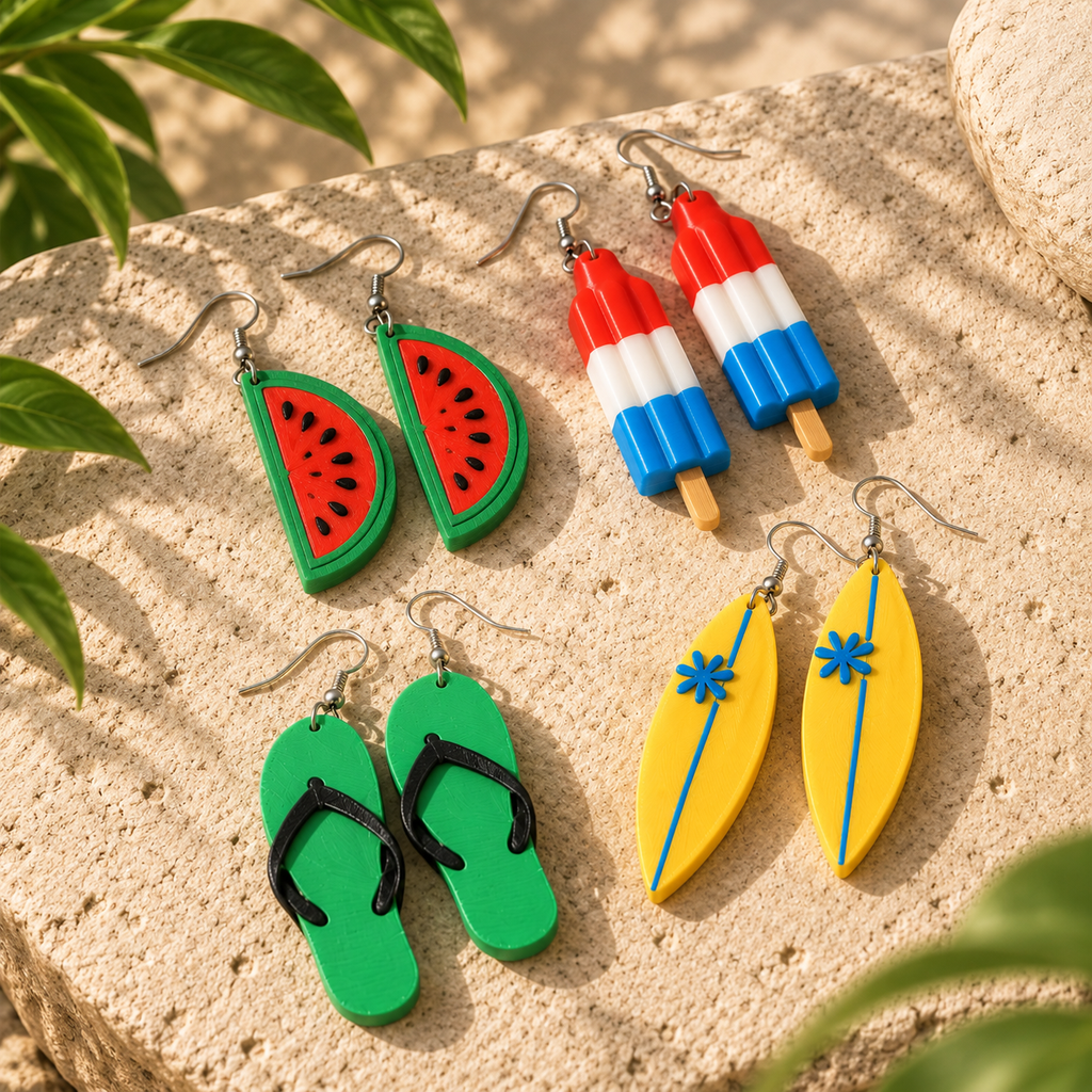 Beachy Girly Earings Pack