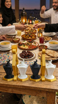 Double Moon Duo (2 sets, 4 pieces-2 Handles) – Ramadan Salt & Pepper Bundle