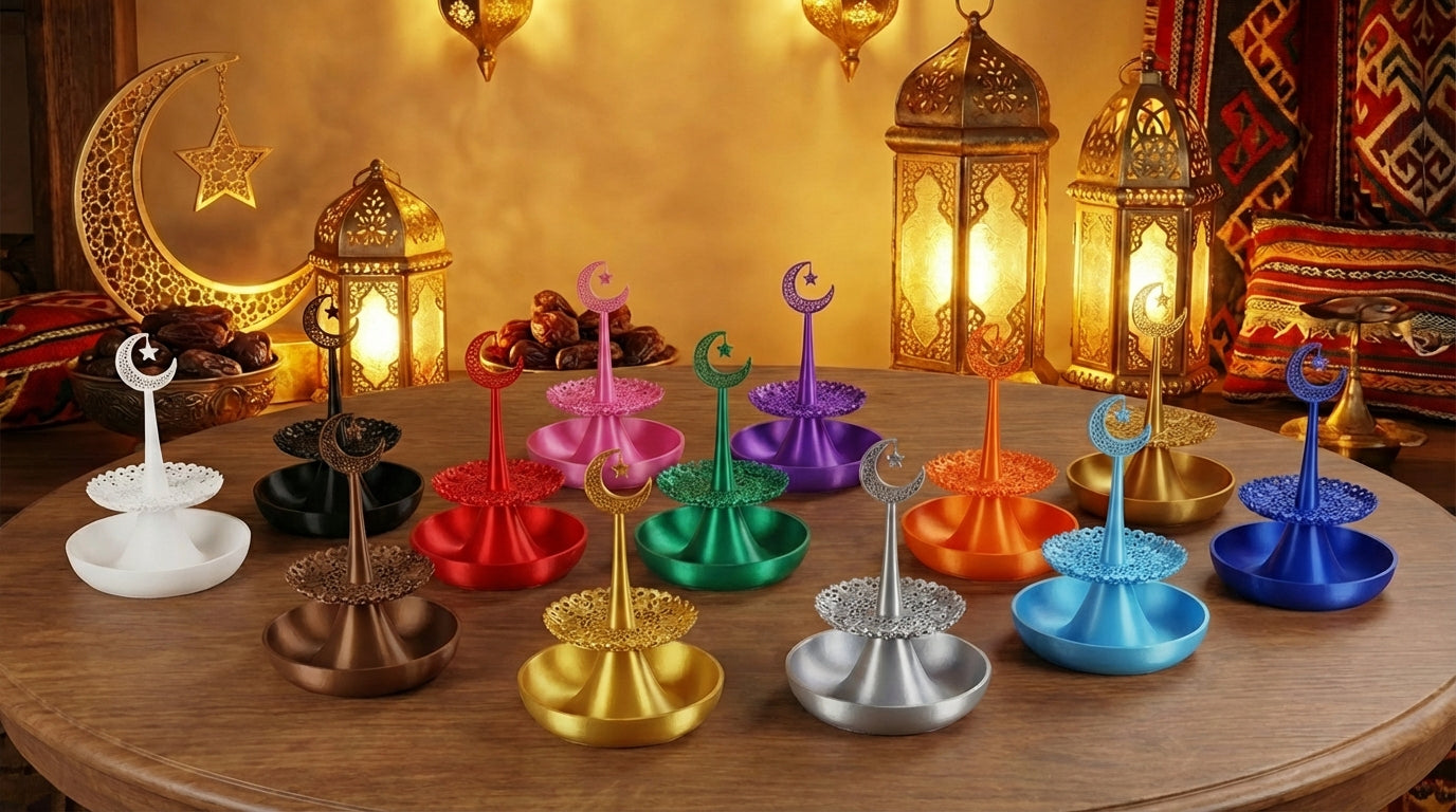 Crescent Grace – Ramadan Serving Stand
