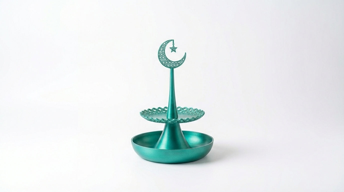 Crescent Grace – Ramadan Serving Stand