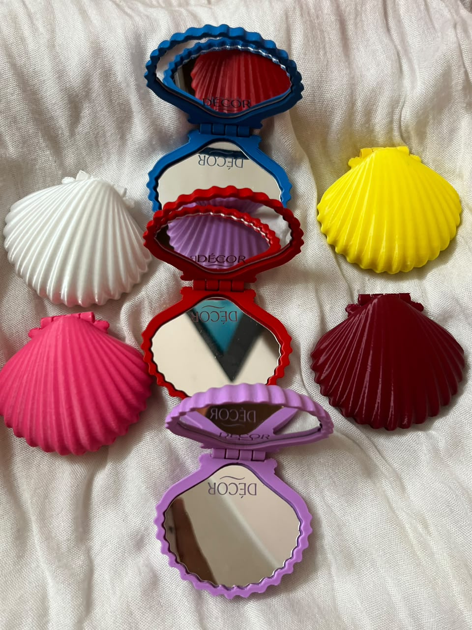 Three Seashell Pocket Mirrors™